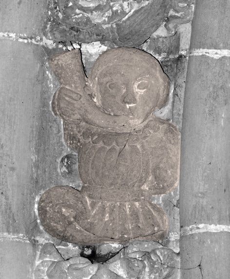 Adar-jolea Bermeoko San Franzisko elizan. (Arg.: JMBA-E.X. Dueñas)