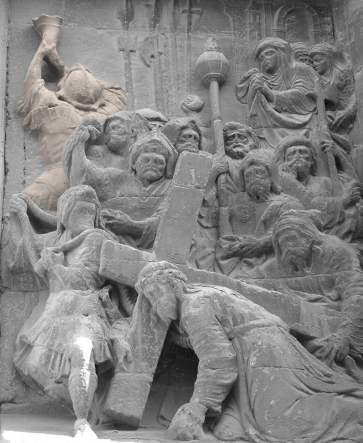 Adar-jolea Vianako Andre Maria jasokundearen portada errenazentistan. (Arg.: JMBA)