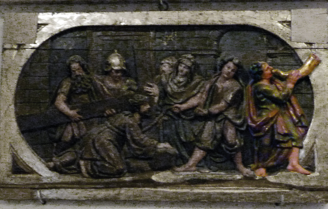 Adar-jolea Vianako Andre Maria jasokundeko Kalbario bidean. (Arg.: JMBA)