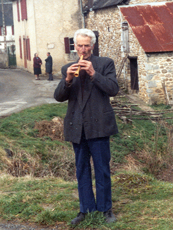 Pierre Caubet Chubuko Arhan txanbelaria. Lakarri, 1985. (Arg.: JMBA)