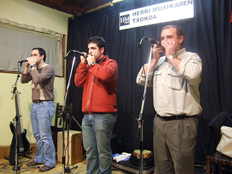 Landatarrak HM Neguko Kontzertuan. Oiartzun, 2007/12/29. (Arg.: Soinuenea)