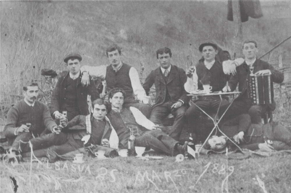 Autore ezezaguna. (1889). Altsasuko kuadrilla. (Aingeru Berguices bilduma)