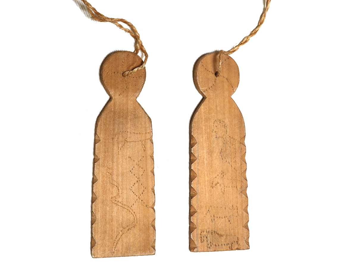 Baionako Euskal Museoko bi “Furrun-Farra”k. (Arg.: Collection du Musée Basque et de l’histoire de Bayonne / Baionako Euskal Museoa bilduma)