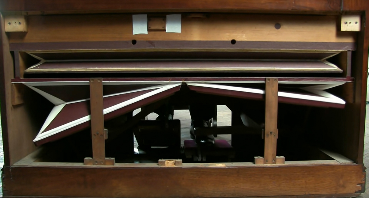 Harmoniumaren hauspoak. (Iturria: Scott Brothers Duo)