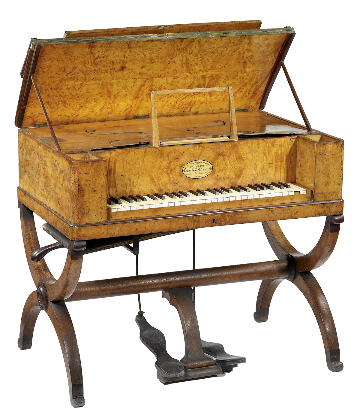 Cavaillé-Coll egilearen poïkilorgue hau Pariseko Musée de la musique museoaren bildumako E.1909 pieza da. (Arg.: Claude Germain. Iturria: MIMO)